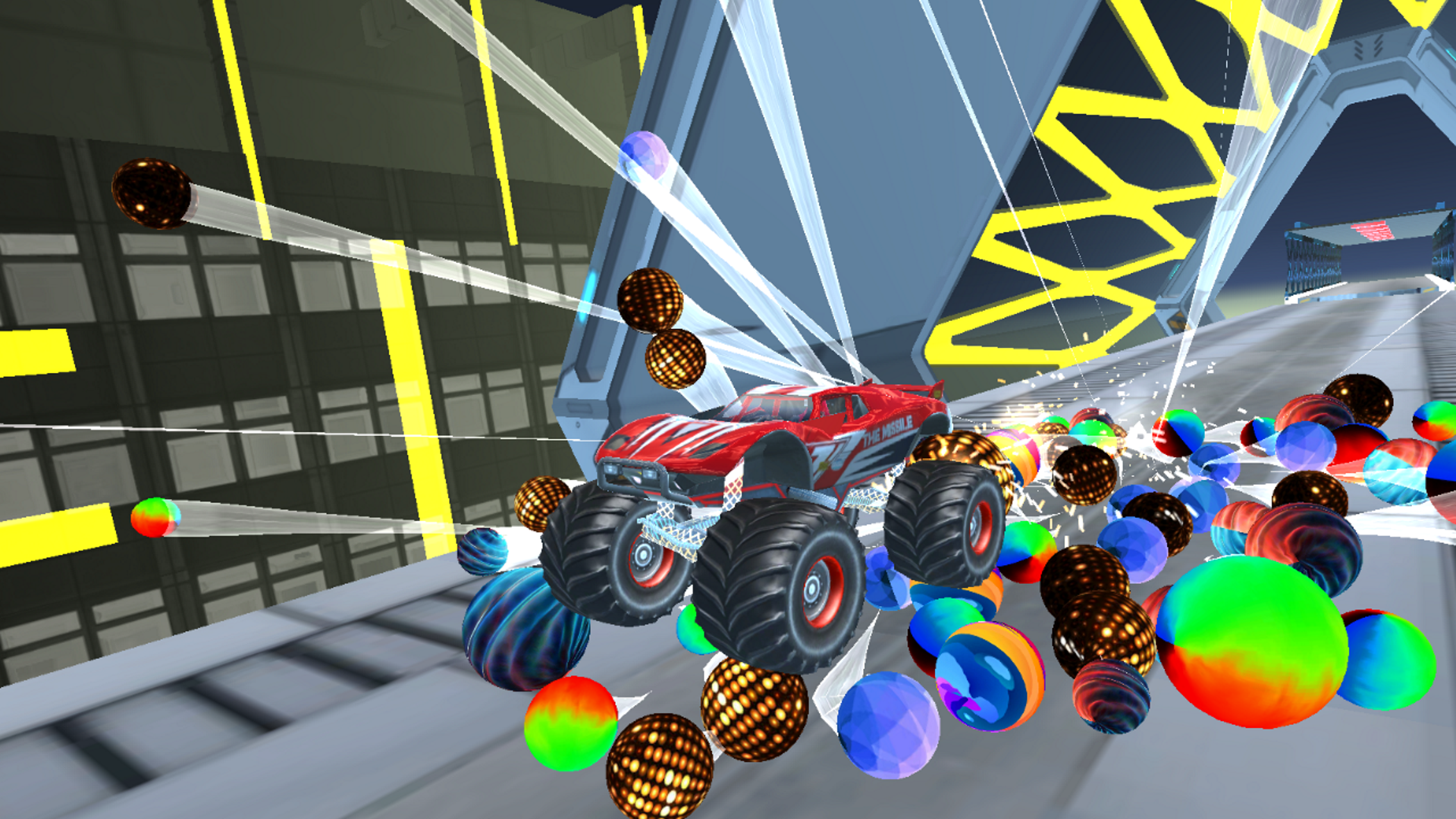 Cyber Cars Punk Racing screenshot