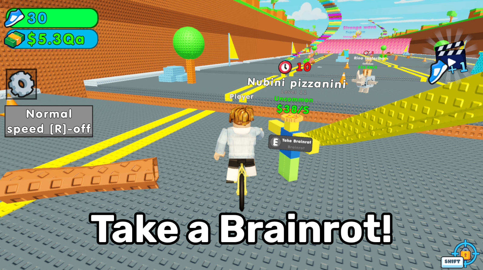 Steal the Brainrots on a Bike! — screenshot 7
