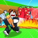 Save Brainrot from the Fire Rescuer Obby +1 Tycoon