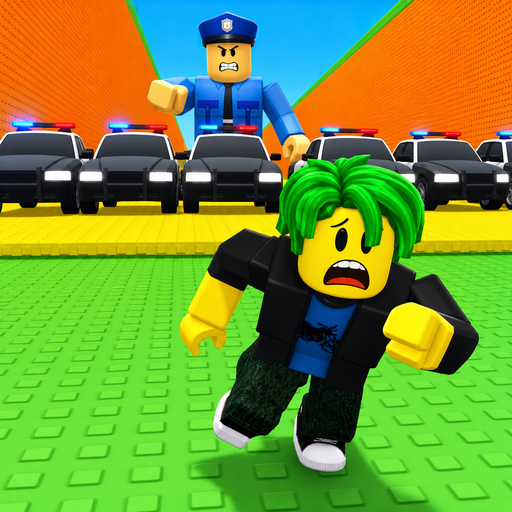 Obby: Escape Police for Brainrots icon