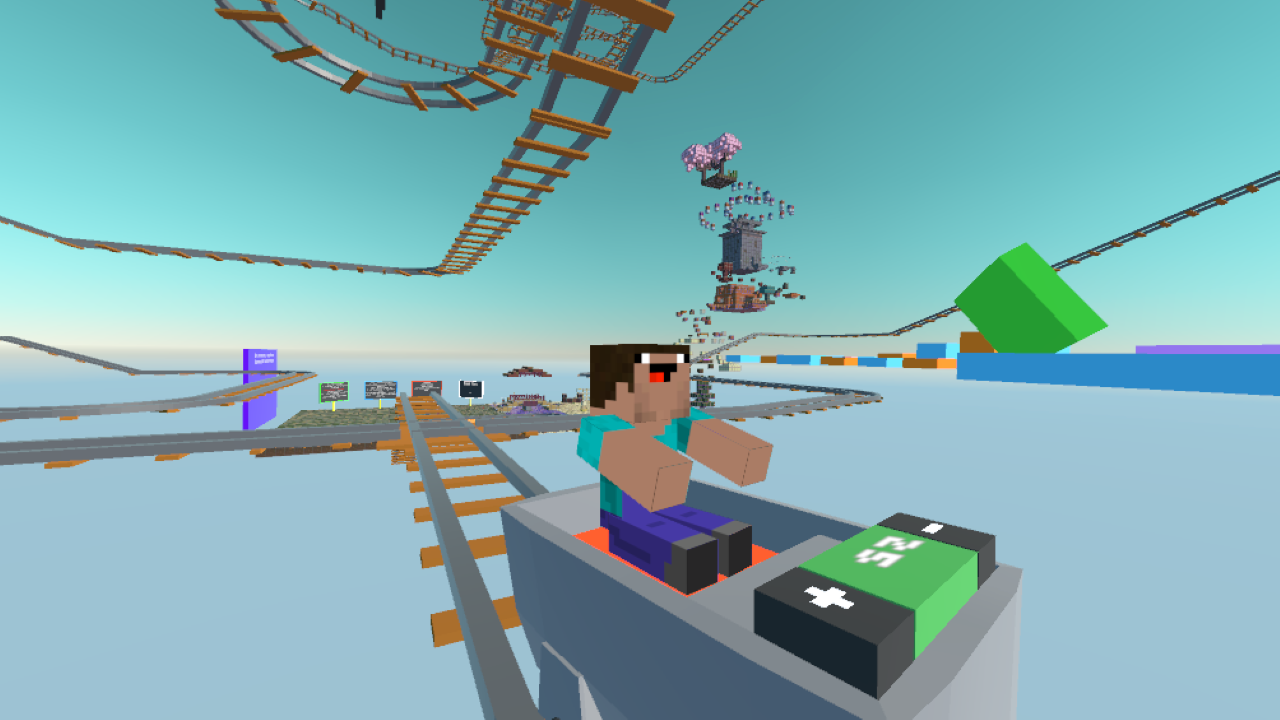 Nubik and Obby Kart Ride screenshot