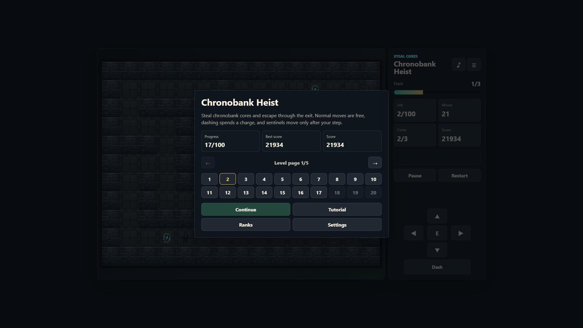 Chronobank Heist — screenshot 1