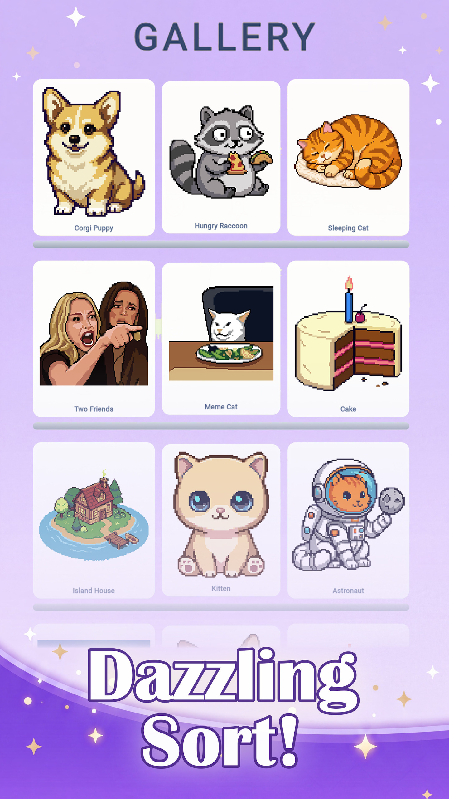 Diamond Sort: Picture Puzzle screenshot 9