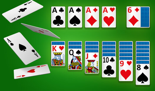 Solitaire Klondike - Deluxe (by LQGAMES): Play Online For Free On Playhop