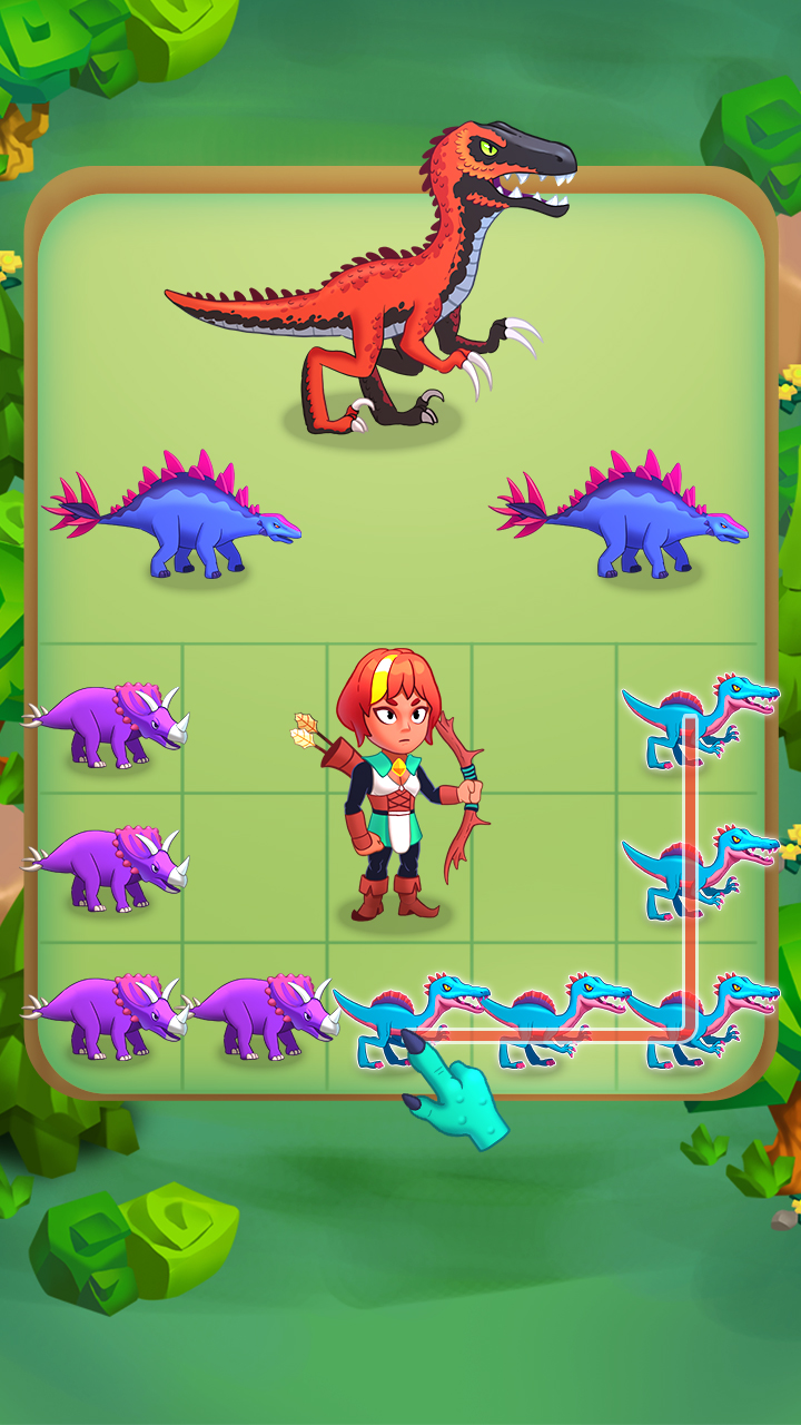 Merge Master: Dinosaurs War screenshot 4