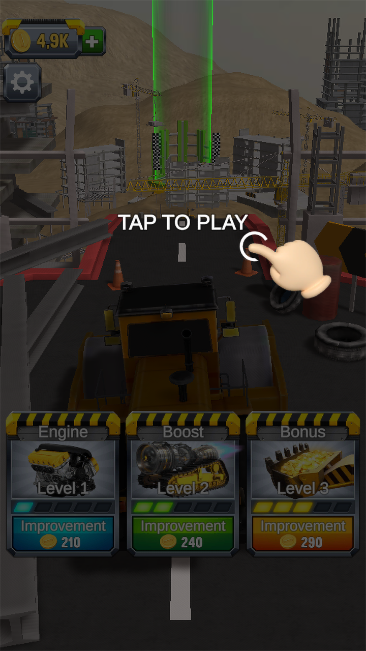 Construction Crash Jumping screenshot 4