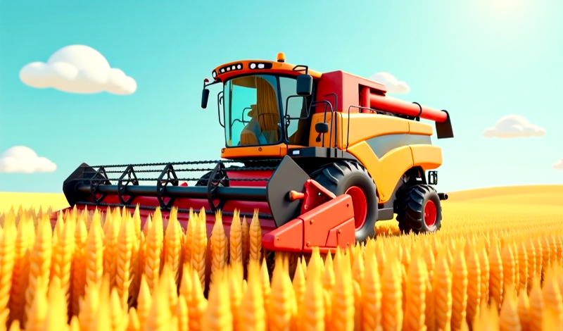 Wheat farm game cover