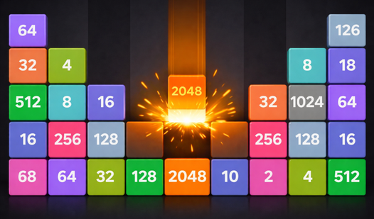 Стрельба и слияние 2048