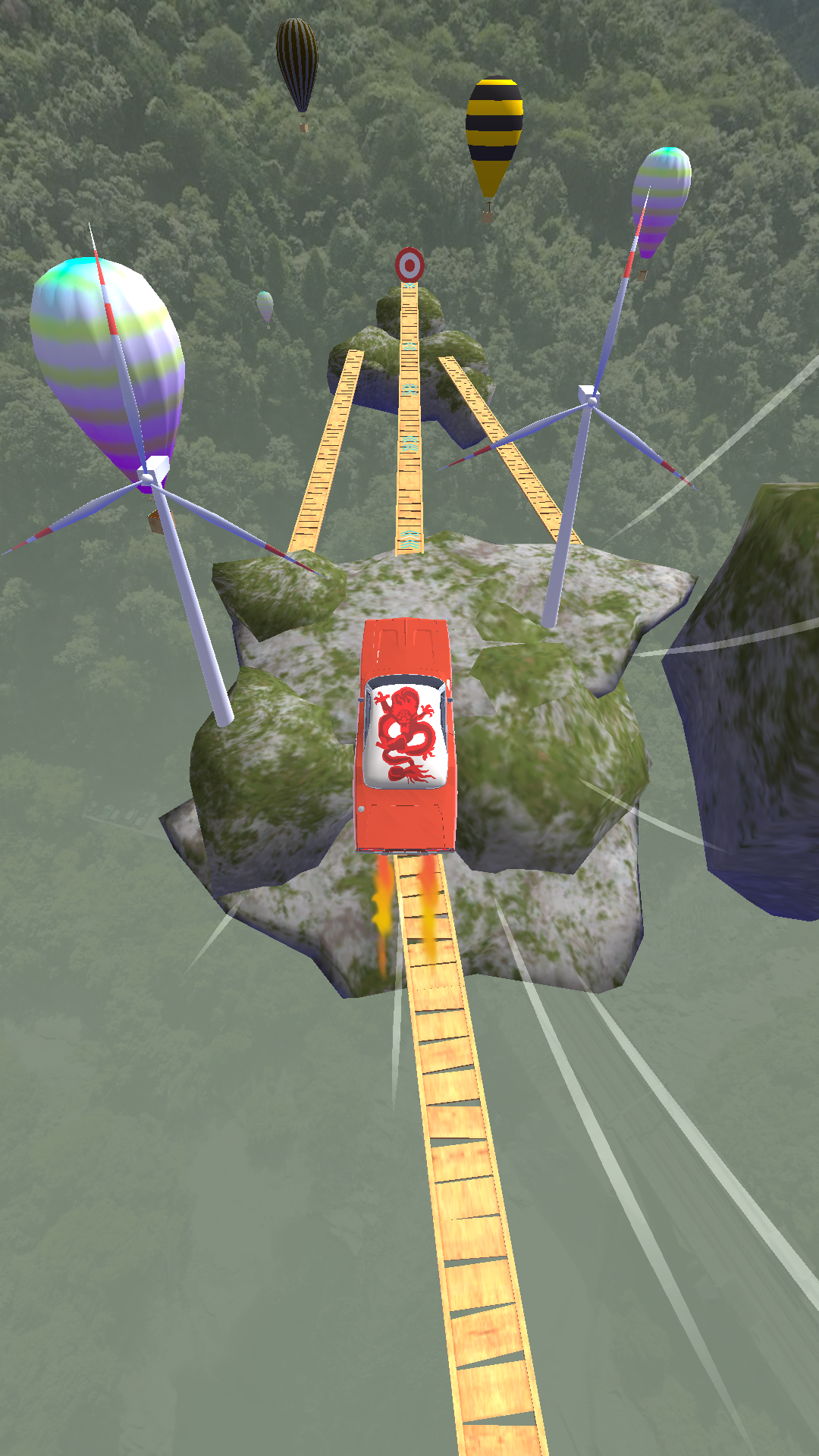 Mega jumps on cars! screenshot 10