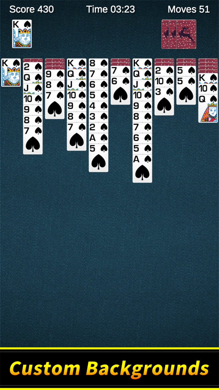 Spider Solitaire screenshot 6