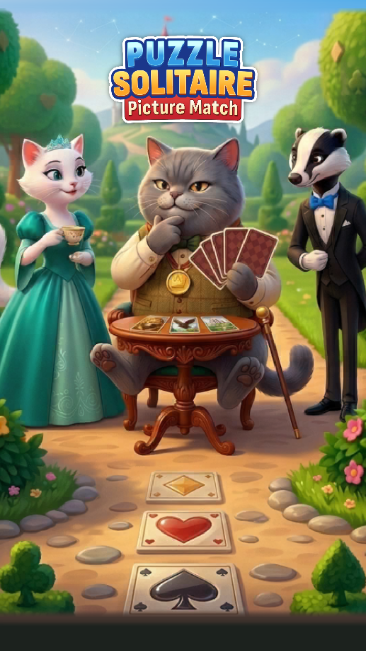 Puzzle Solitaire Picture Match screenshot 6