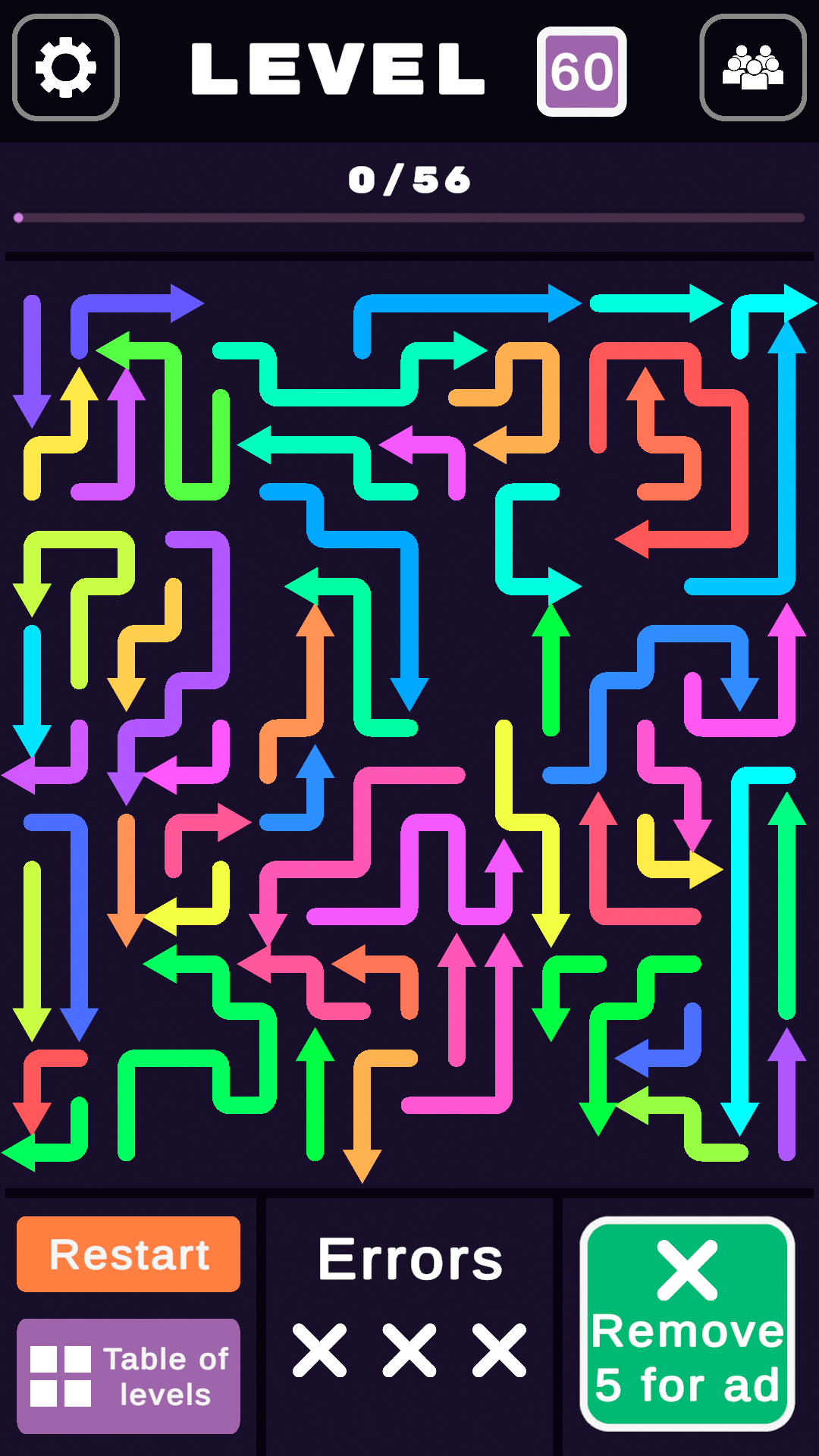 100+ levels of arrows - Unravel everything! screenshot 3