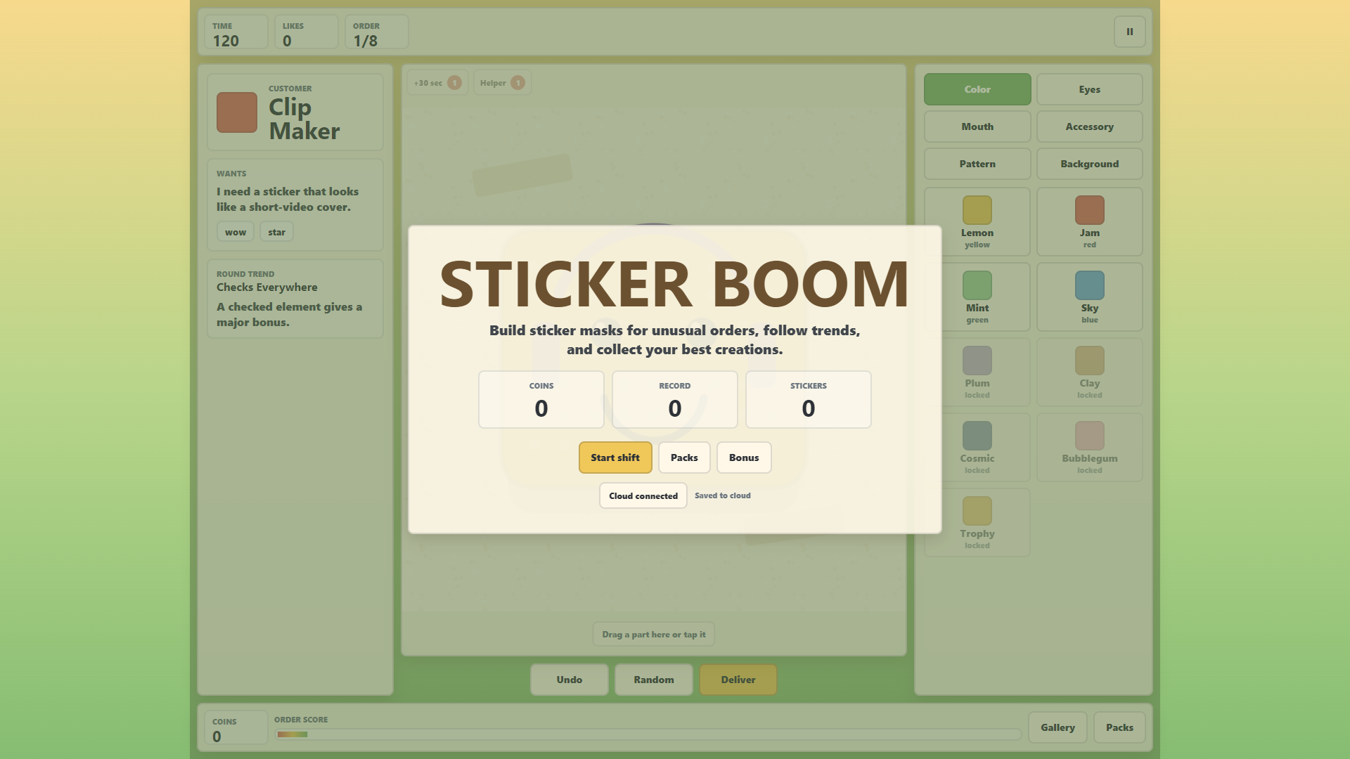 Sticker Boom — screenshot 1