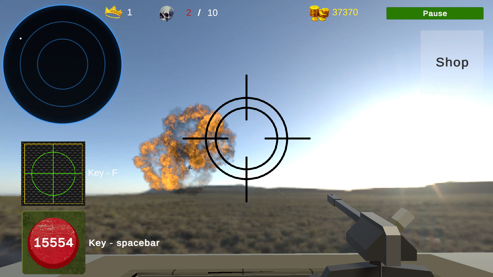 Turret vs. Drones — screenshot 1
