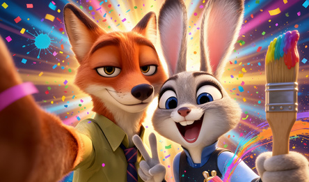 Zootopia: Color by Number