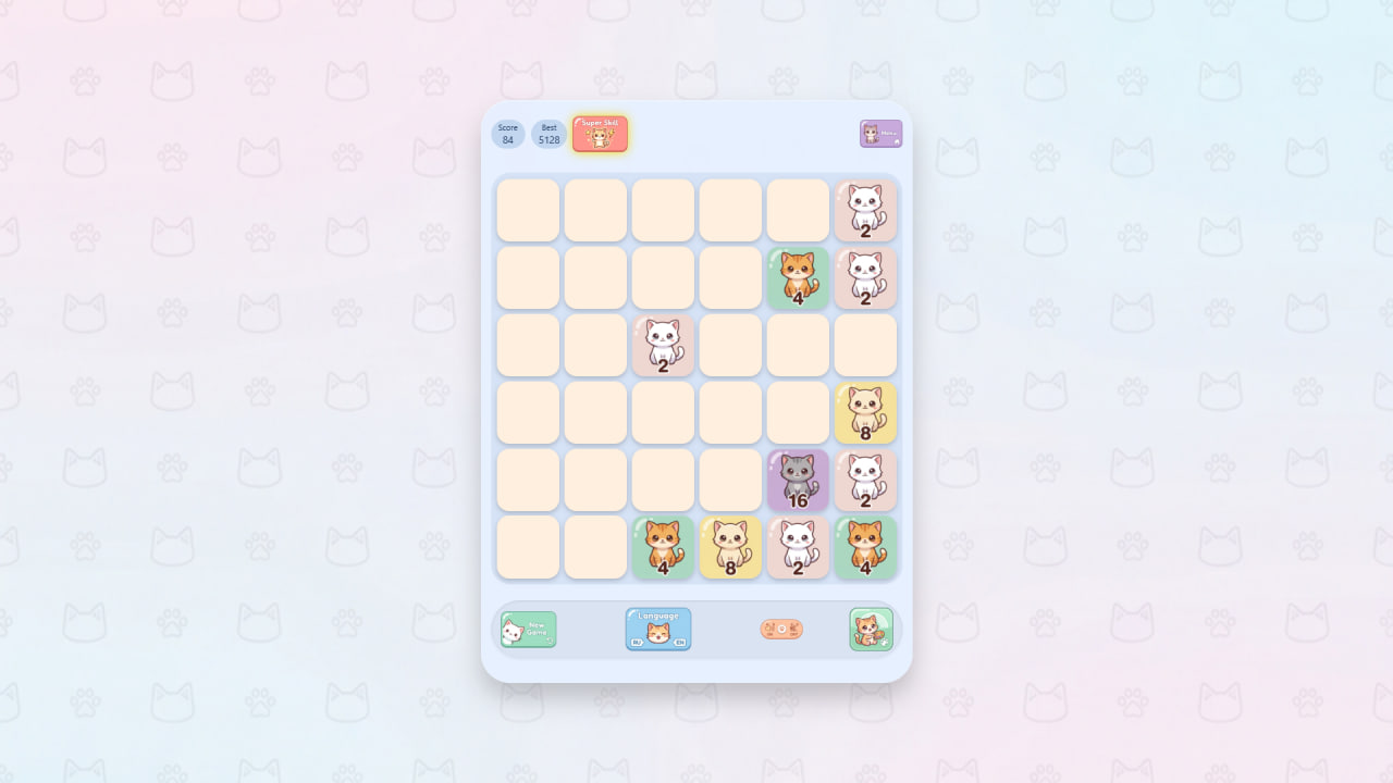 Meowgic 2048 — screenshot 3