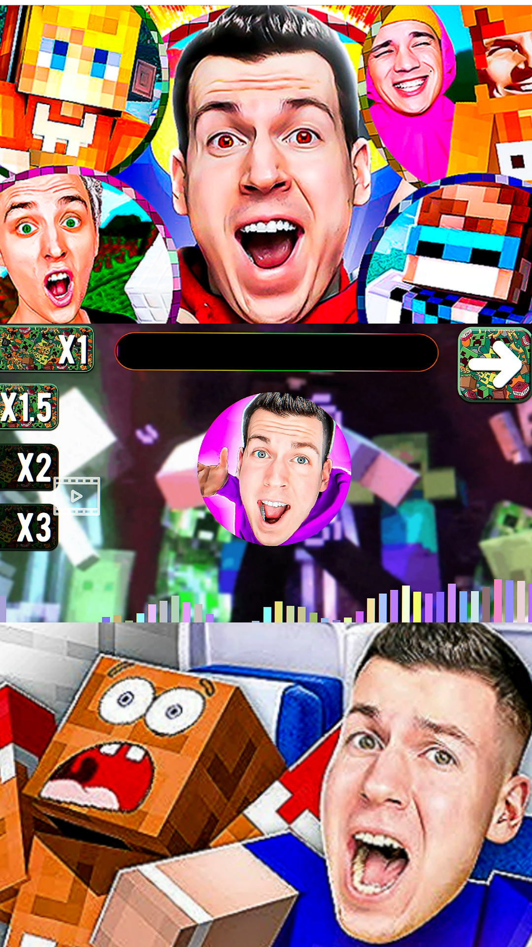 Mine Music 2! Lololoshka, Vladus, Kompot! screenshot 6