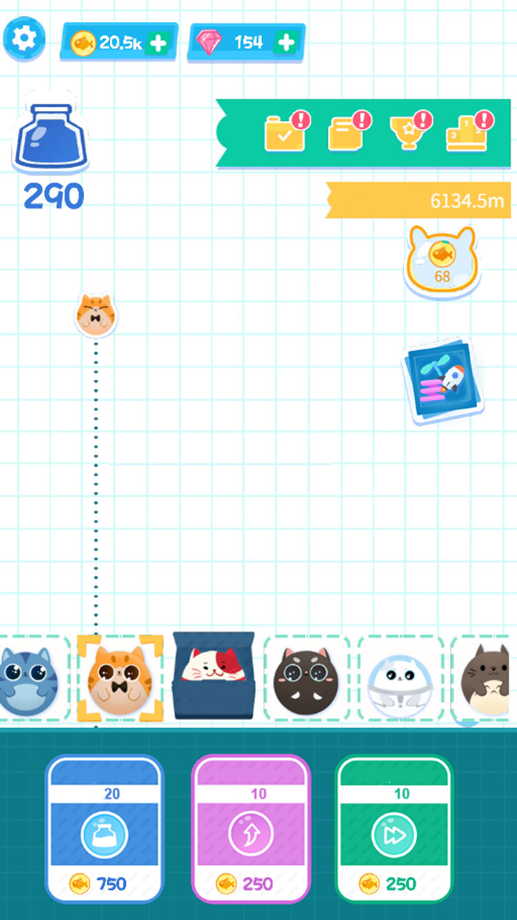 Cat Ball: Flying Cat screenshot 8