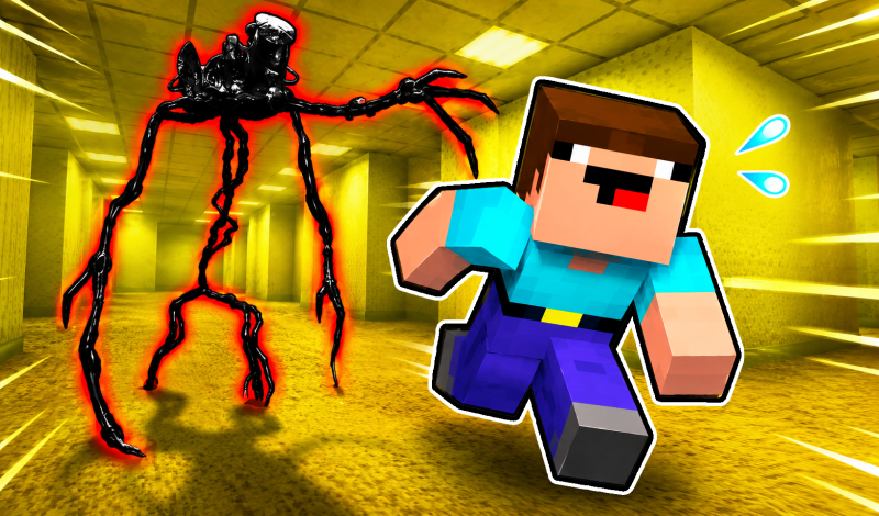 Noob in the Backrooms game cover