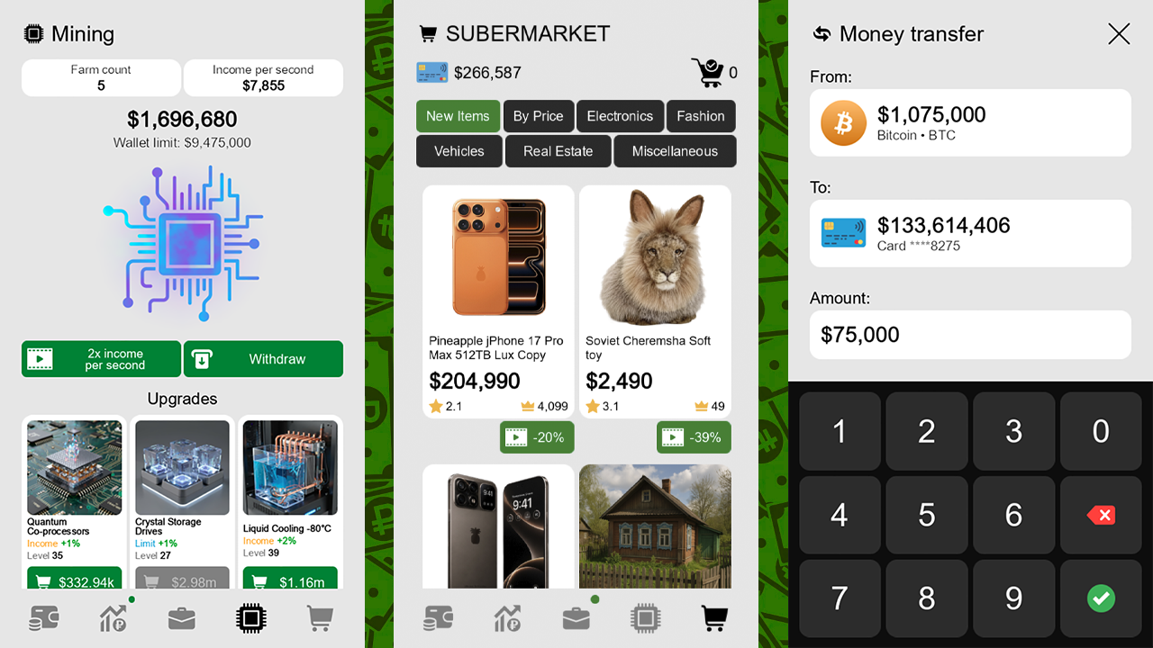Bank Online: More Money Mod — screenshot 2