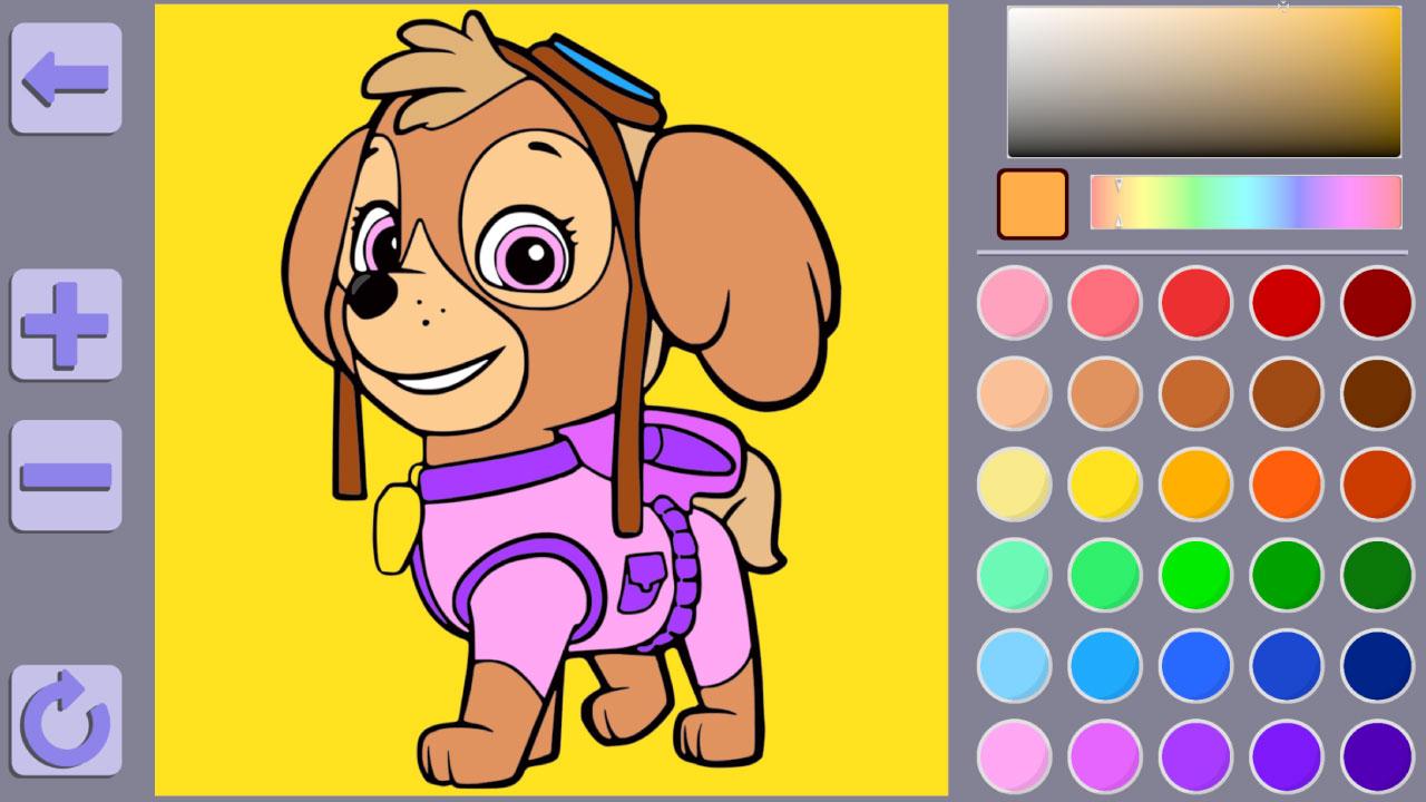 Colouring book Paw Patrol screenshot