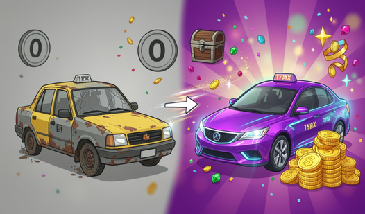 Taxi Clicker: Tap and Earn