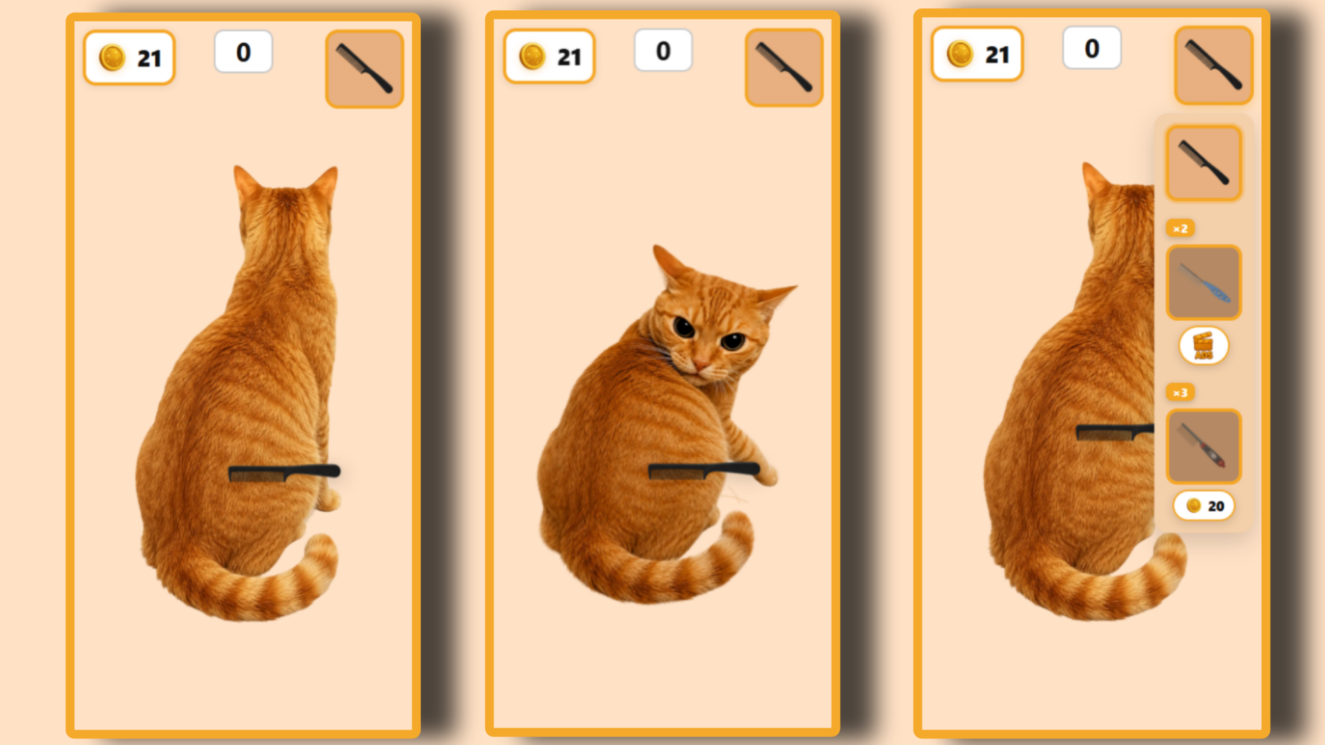 Brush the Cat — screenshot 3