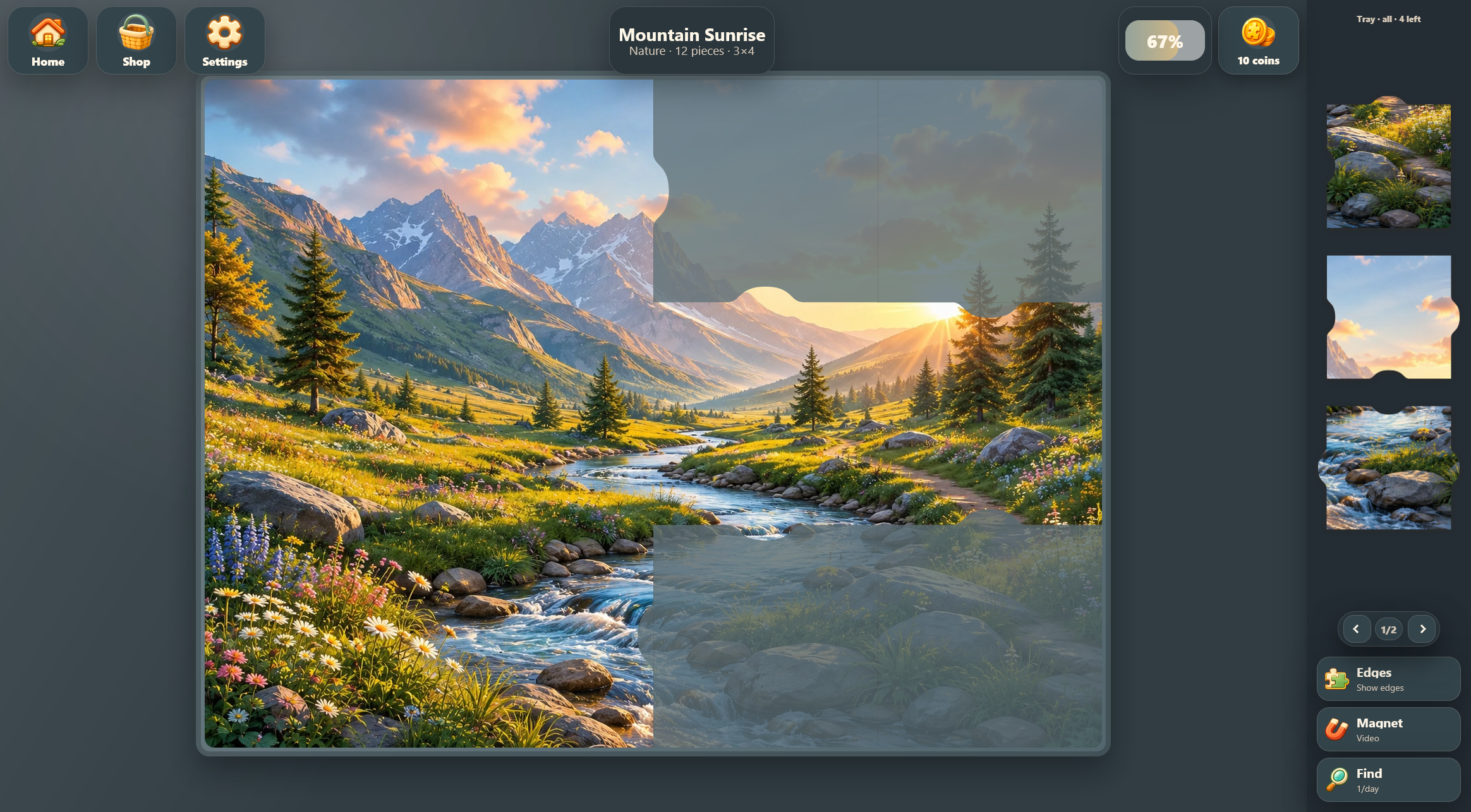 Cozy Puzzles: Daily Collection — screenshot 2