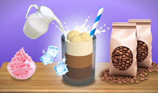 Coffee machine simulator 3D