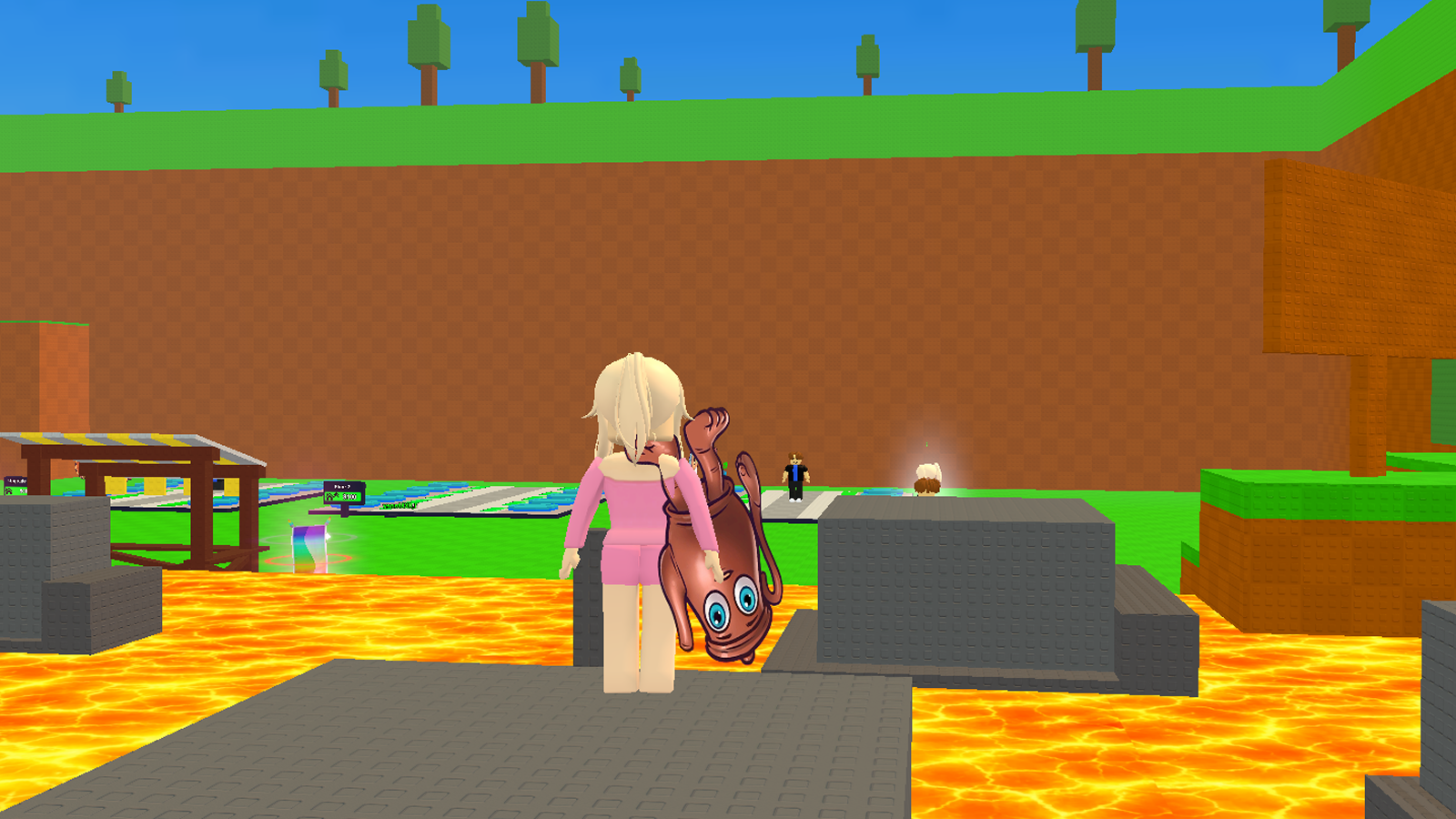Obby : Help the Brainrots out of the Lava — screenshot 1