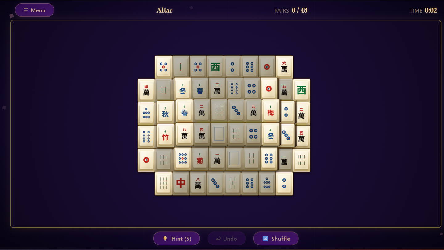 Mahjong: Path of Tiles — screenshot 2