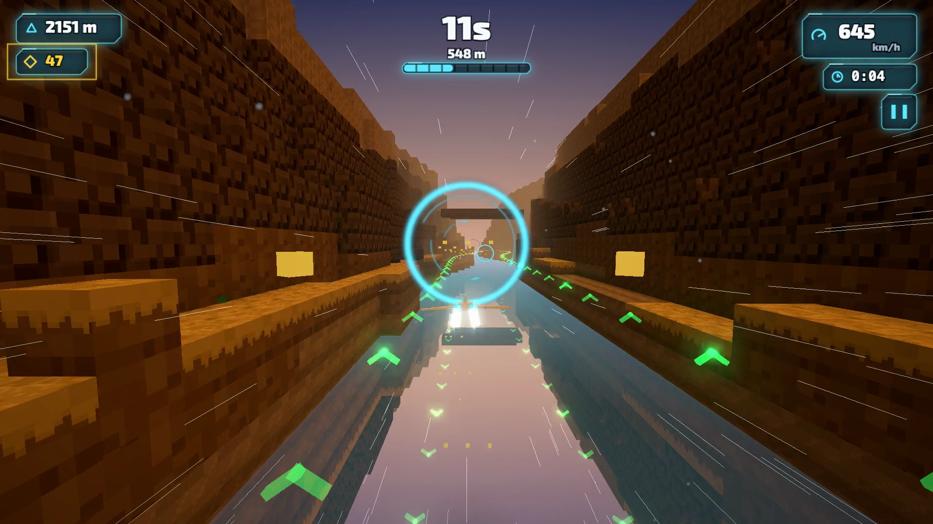 Speed Canyon: Voxel Rush — screenshot 3
