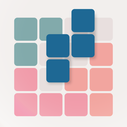 Blocks variety of figures icon