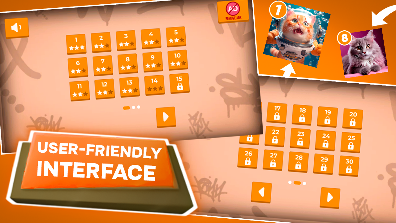 15 Puzzle: World of Pictures — screenshot 1