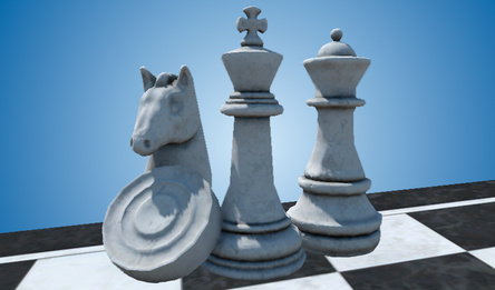 Schach & Dame: 4 Spiele auf einem Brett