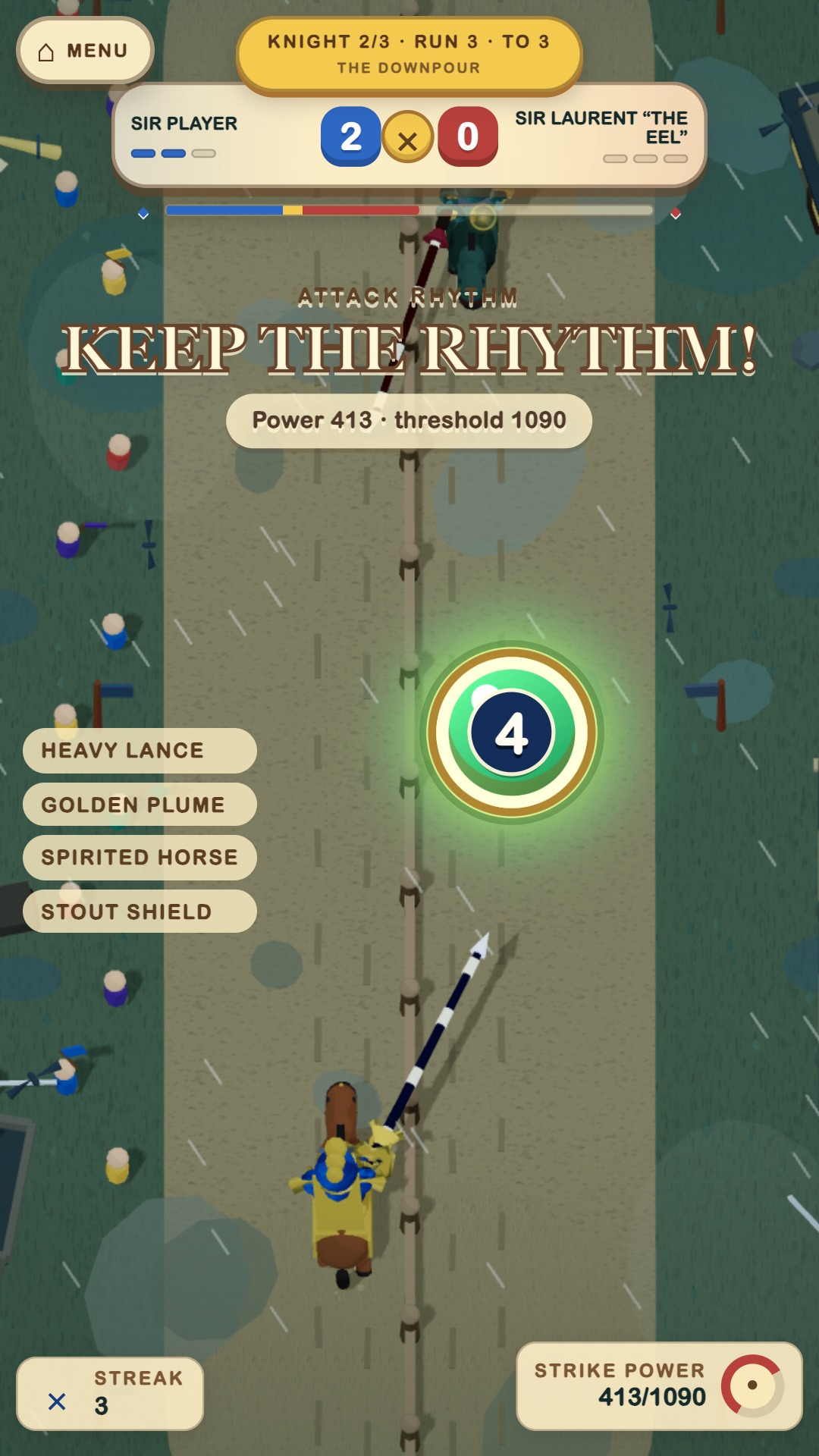 Knightly Tourney: Lance Rhythm screenshot 5