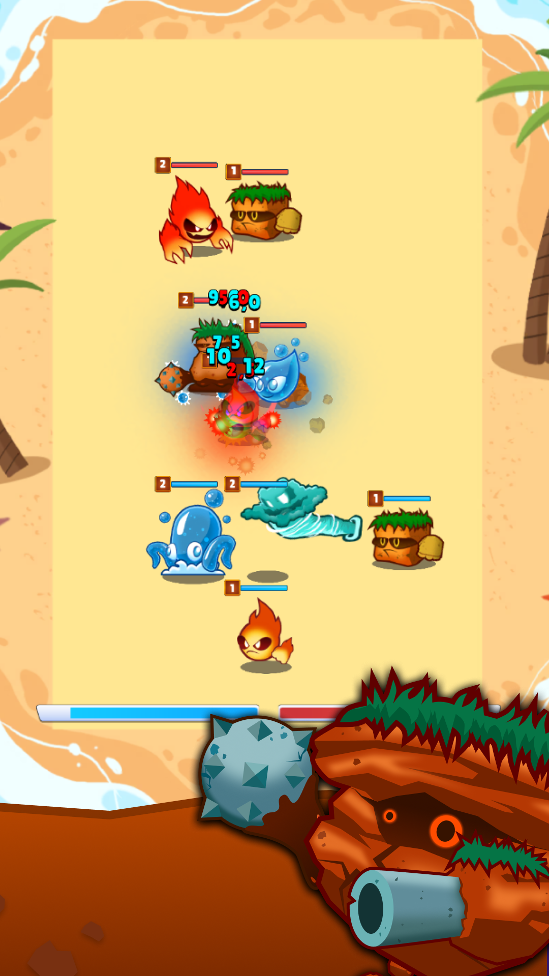 Elemental Monsters: Merge & Evolution screenshot 9