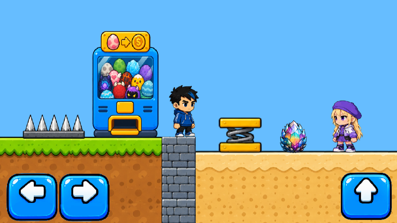 Steal the egg with a friend online! screenshot 4