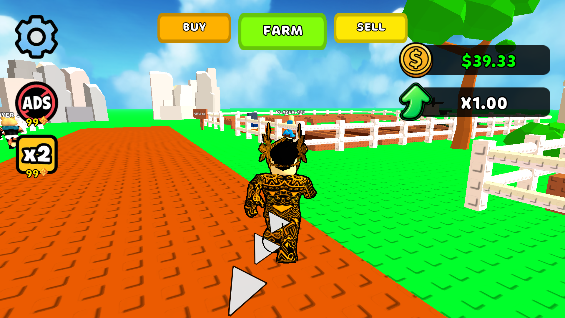 Obby: Brainrot Farm! Evolution 3D +1 Tycoon RNG — screenshot 1