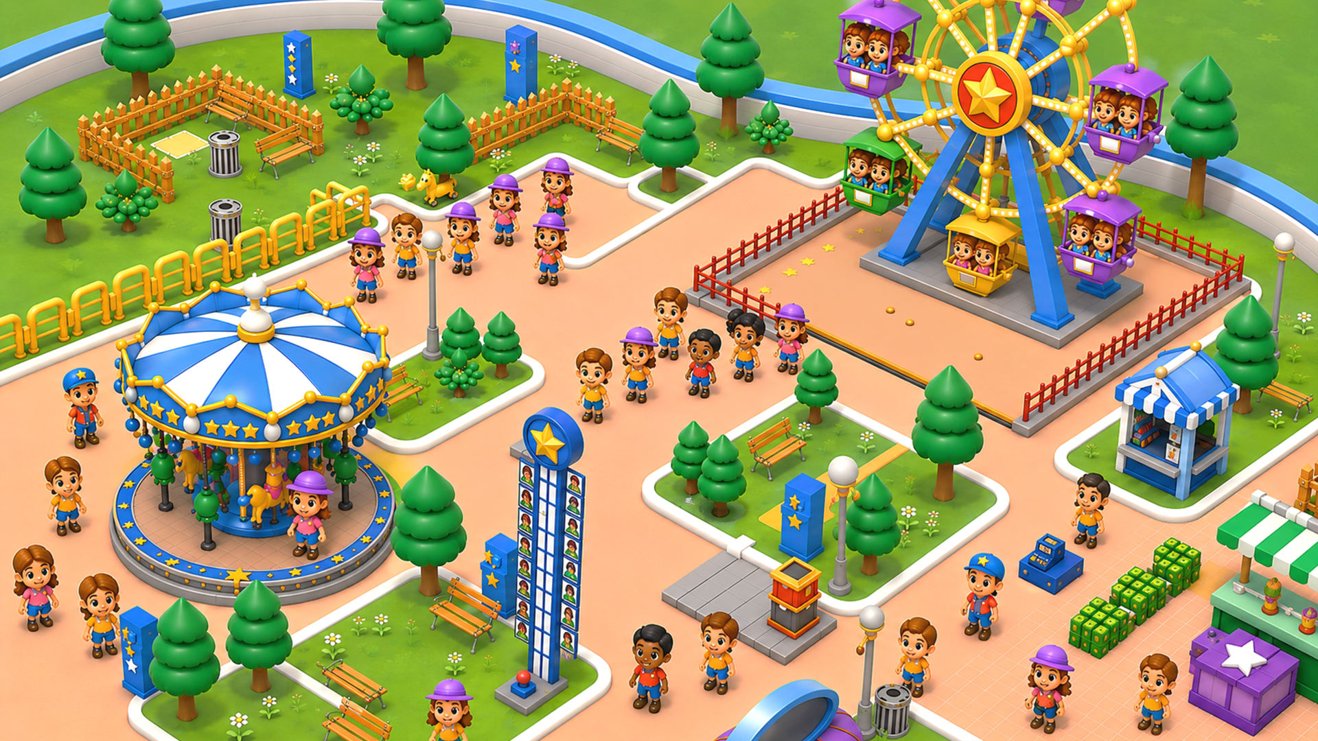 My Perfect Theme Park: Idle Tycoon — screenshot 5