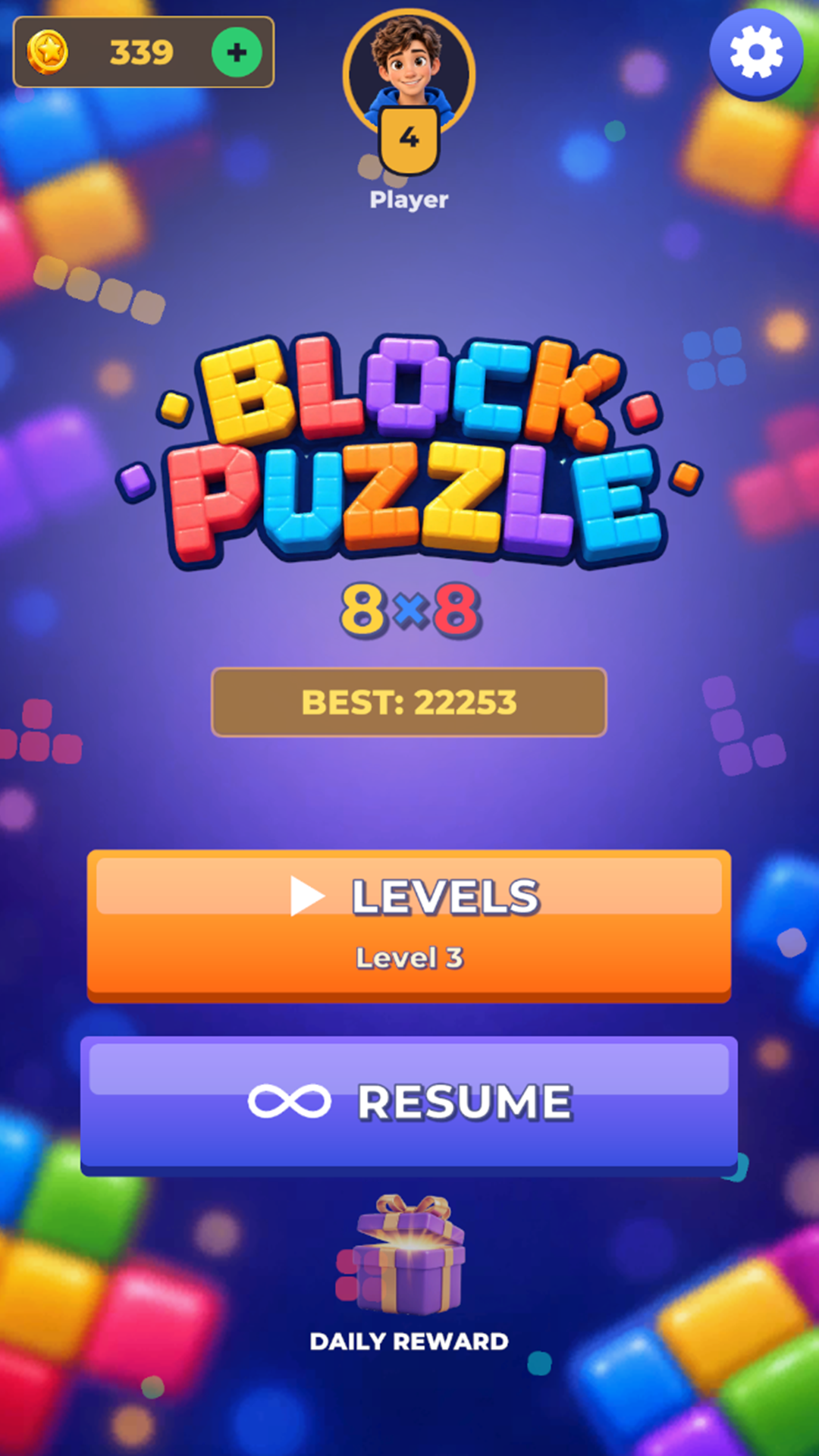 Block Puzzle 8×8 screenshot 4