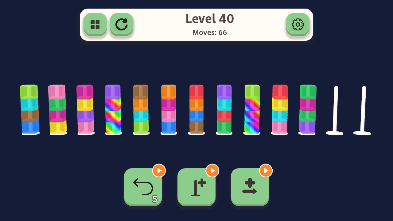 Jelly Cubes: Color Sort — screenshot 3