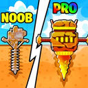 Obby: Dig to the center of the Earth