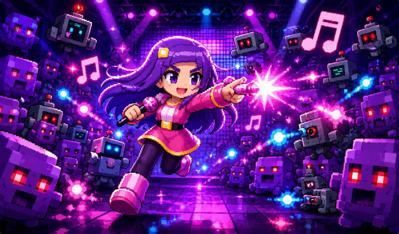 K-pop survivors game cover