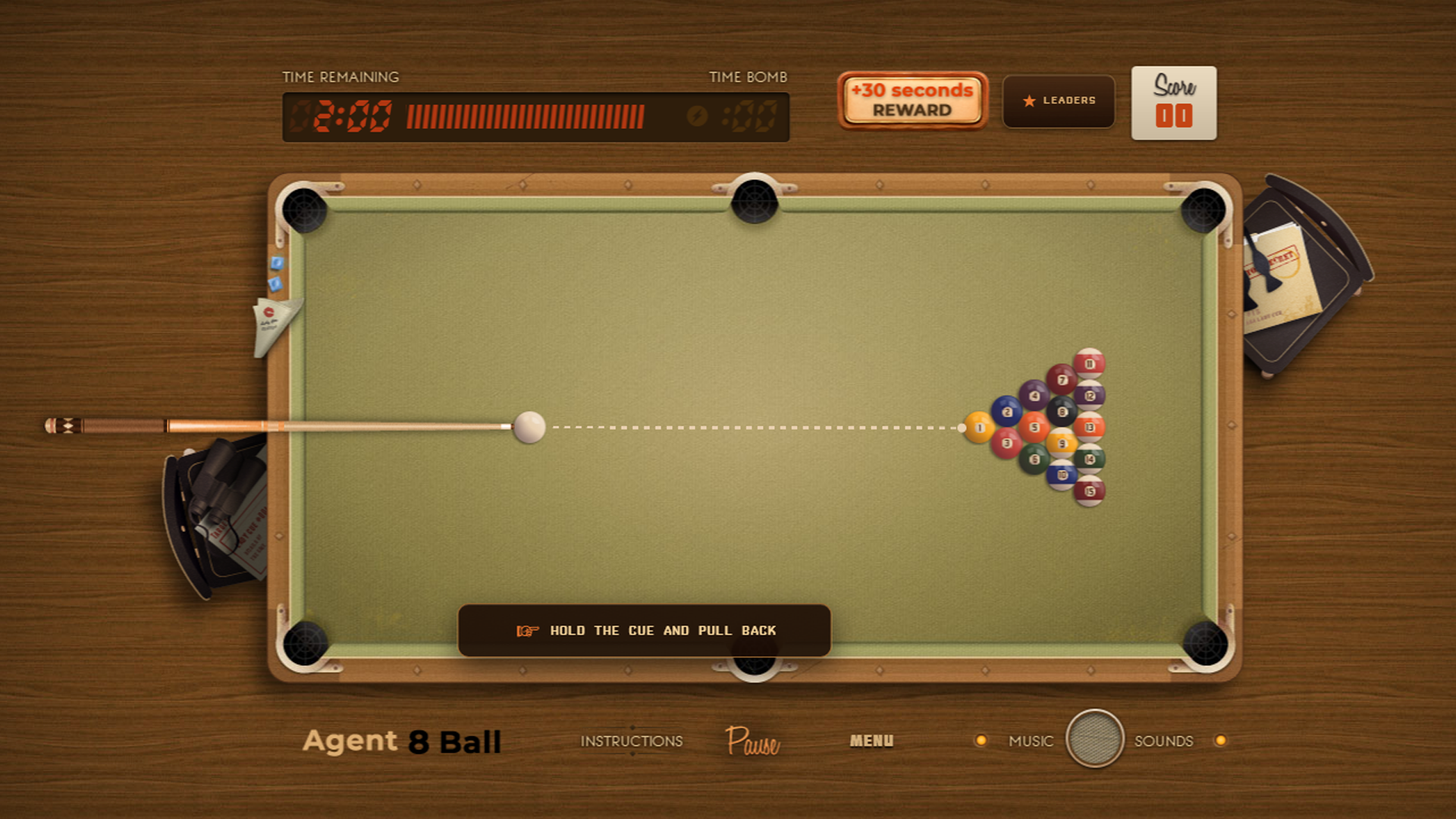 Agent 8 Ball screenshot 1