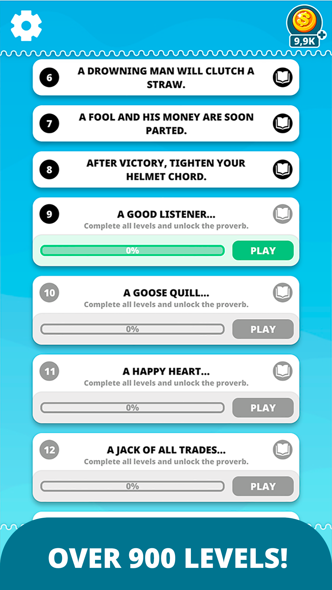Fillwords: Proverbs screenshot 5