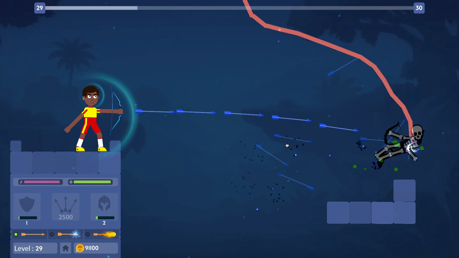 Archers Ragdoll Physics screenshot