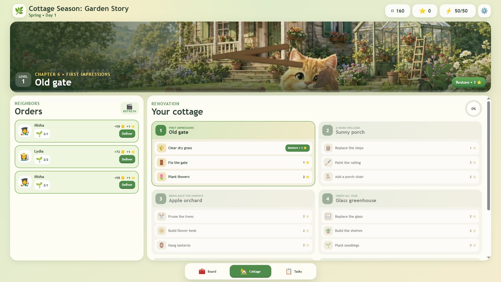 Cottage Season: Garden Story — screenshot 2