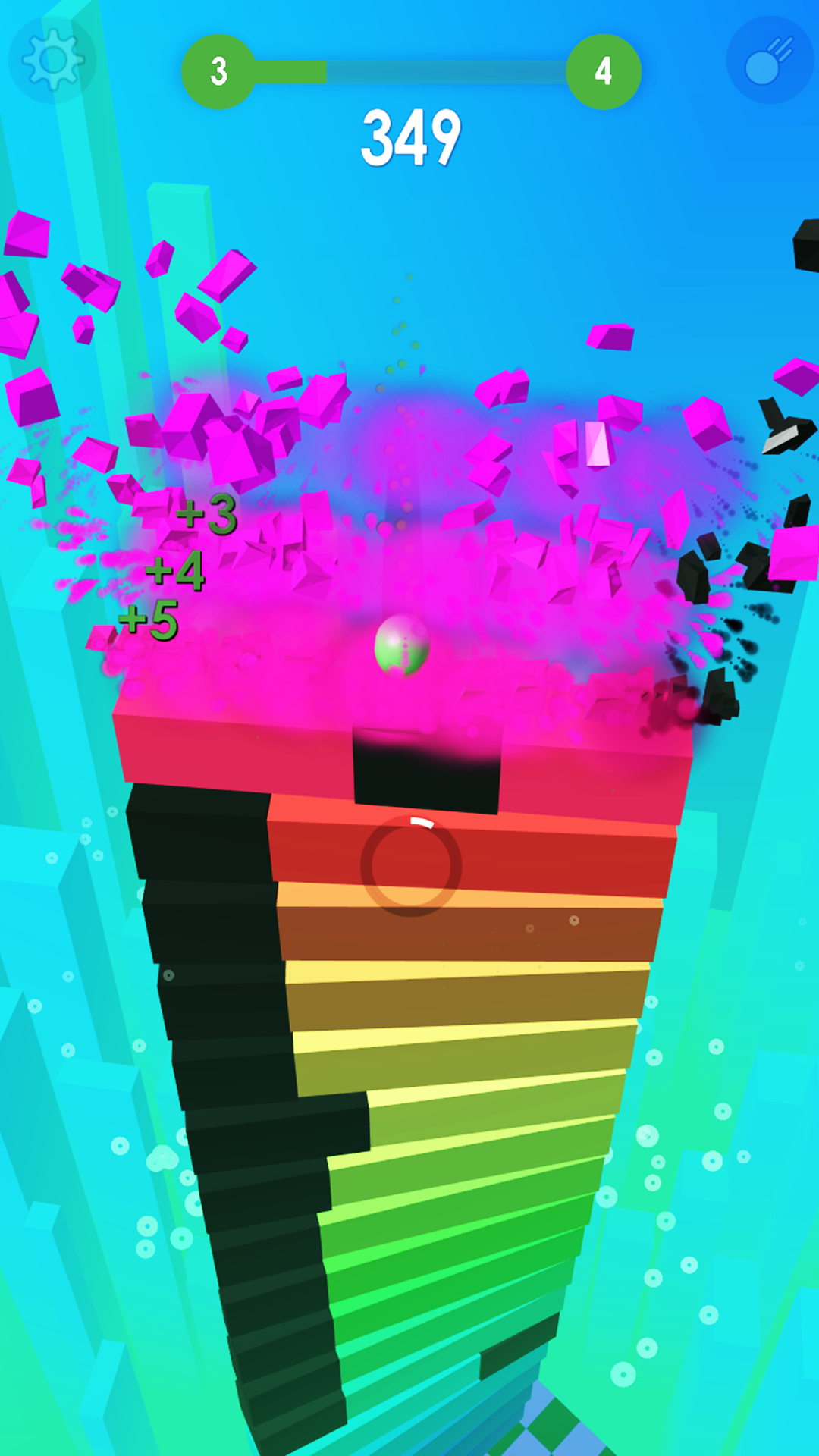 Stack Ball: Blast colorful bricks 3d screenshot 6