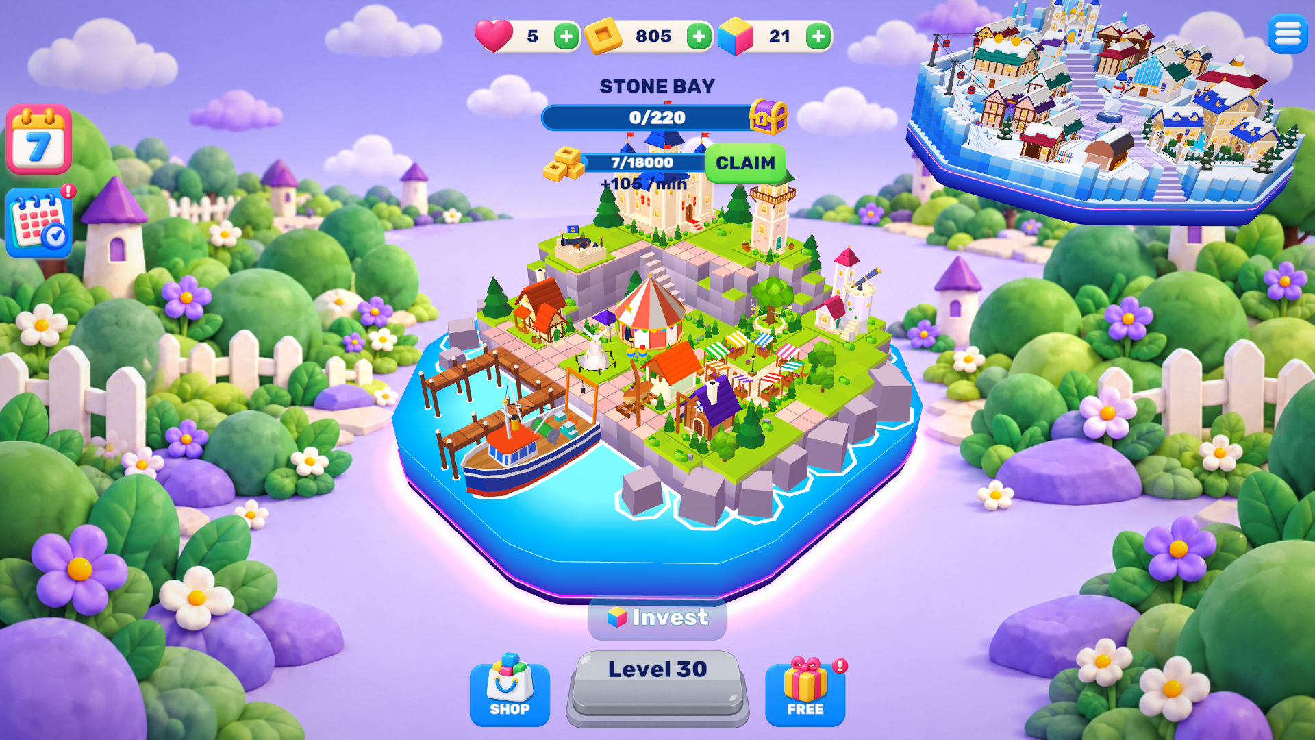 Cubisle: Block Puzzle screenshot 7